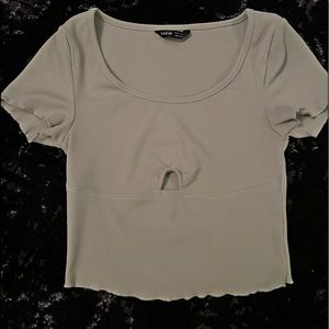 Sage top from SHEIN, size xs